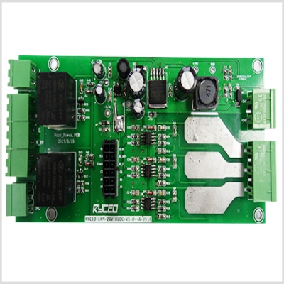 Desarrollo de panel de control de puerta automática doméstica